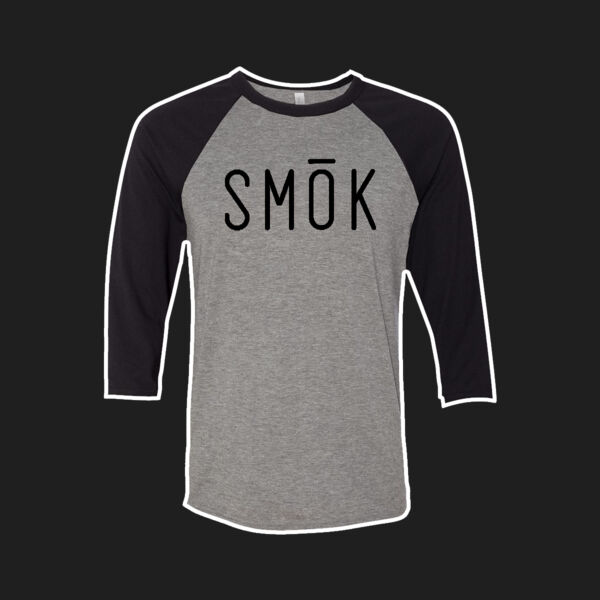 700-We Only Smoke the Good Stuff - Baseball Tee Thumbnail