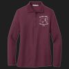 Women's Silk Touch Long Sleeve Polo Thumbnail